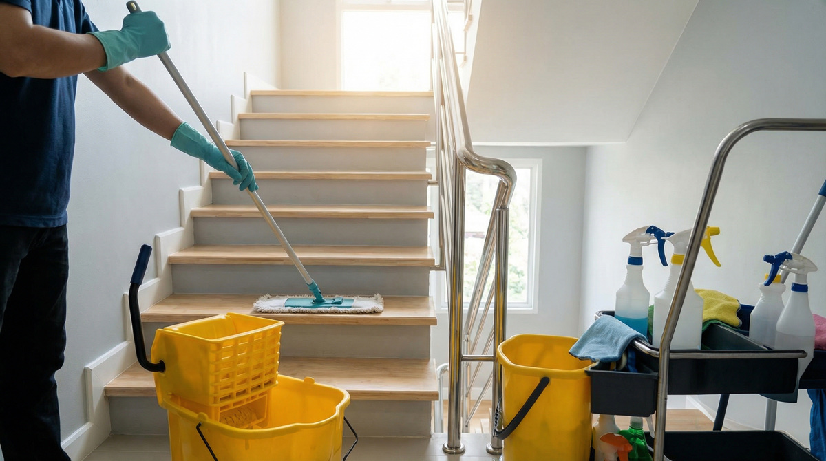 Treppenhausreinigung