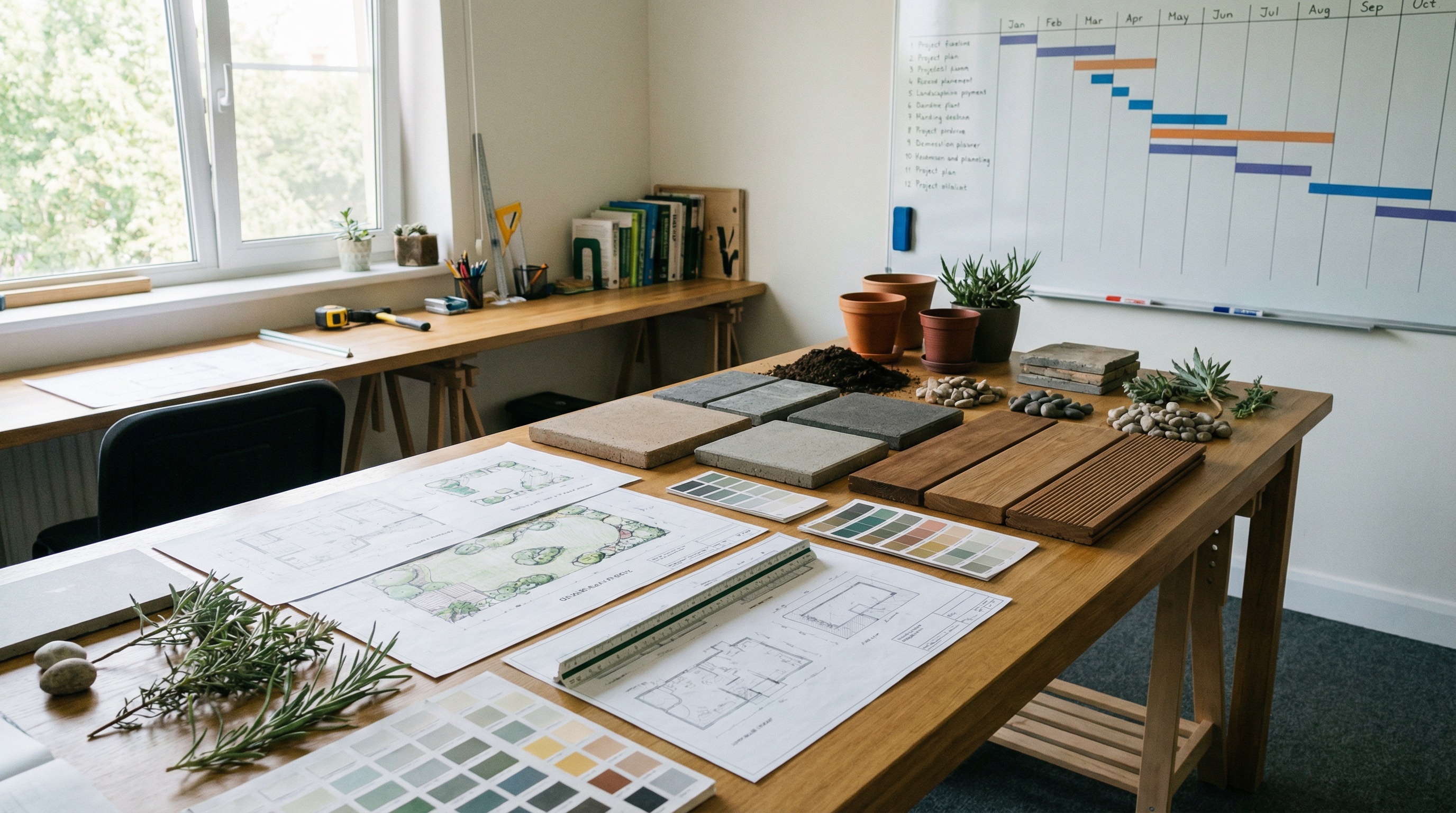 Our landscaping team